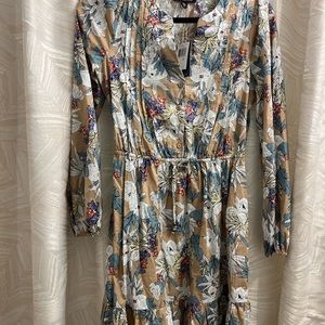 Skies Are Blue Floral Dress